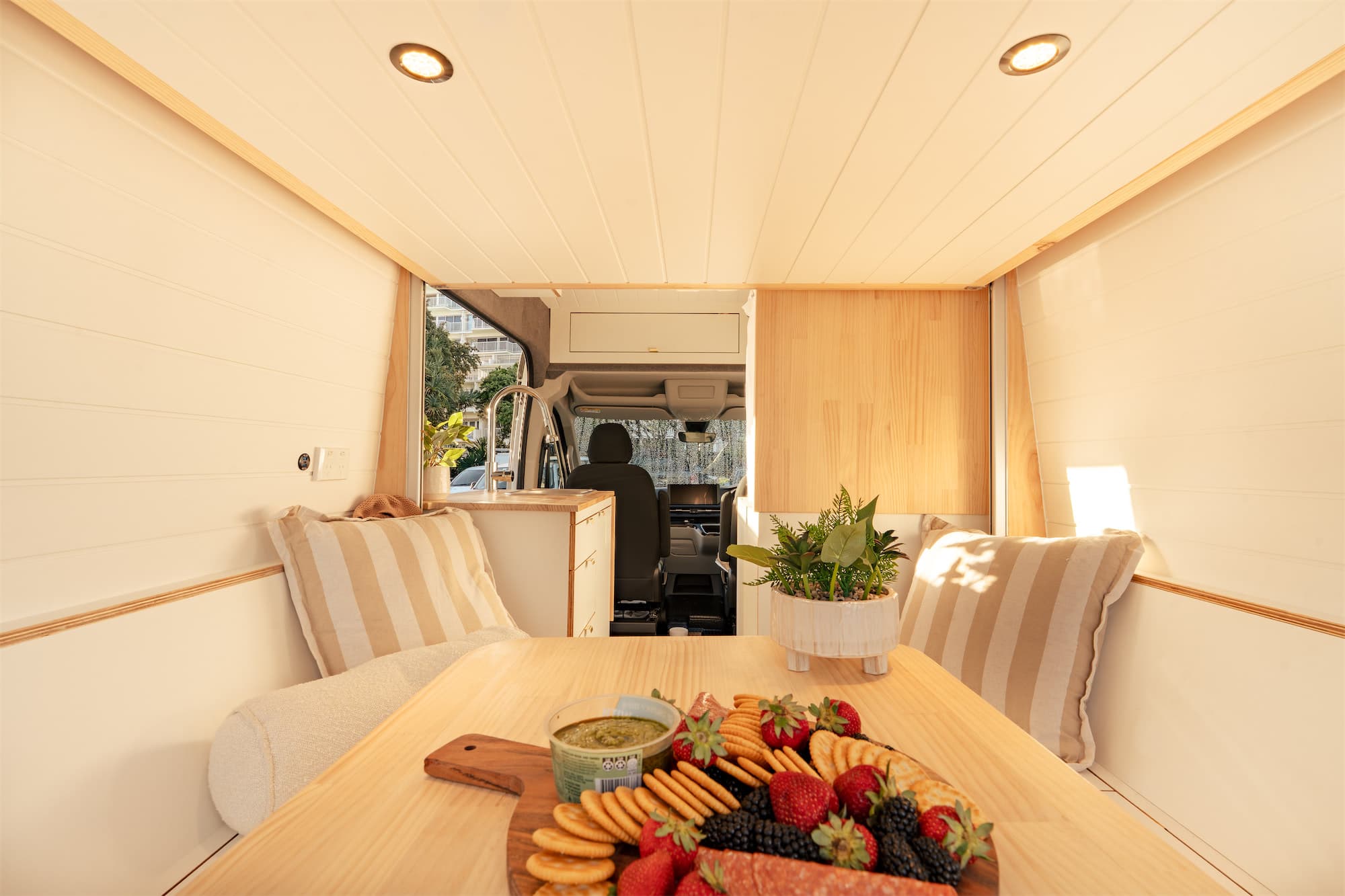 Karen & Wayne's completed van build